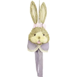 Häsinnen Kopf Mit Lila Kragen 80 Cm