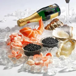 Kaviar Lebensmittel-Attrappe Schwarz 100 G