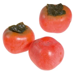 Khaki Lebensmittel-Attrappe, Pack à 3 Stück