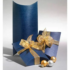 Kissenschachtel 24 Cm Lang, 10 Stück, Blau