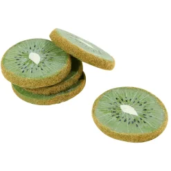 Kiwi Scheiben Lebensmittel-Attrappe, 5 Stück