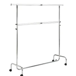 Kleiderständer Mit Rollen Höhenverstellbar 150 Cm