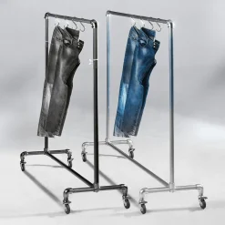 Kleiderständer Mit Rollen FACTORY 160 Cm