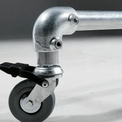 Kleiderständer Mit Rollen FACTORY 160 Cm