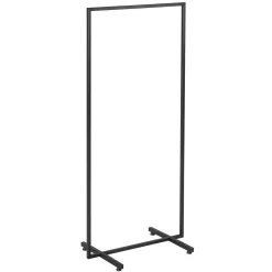 Kleiderständer NOVUS, Schwarz, 145 X 70 Cm