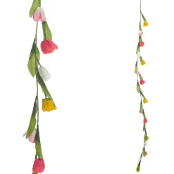 Künstliche Bunte Tulpenranke 180 Cm