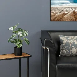 Künstliche Deko Monstera Topfpflanze Deliciosa Albo Variegata 37 Cm