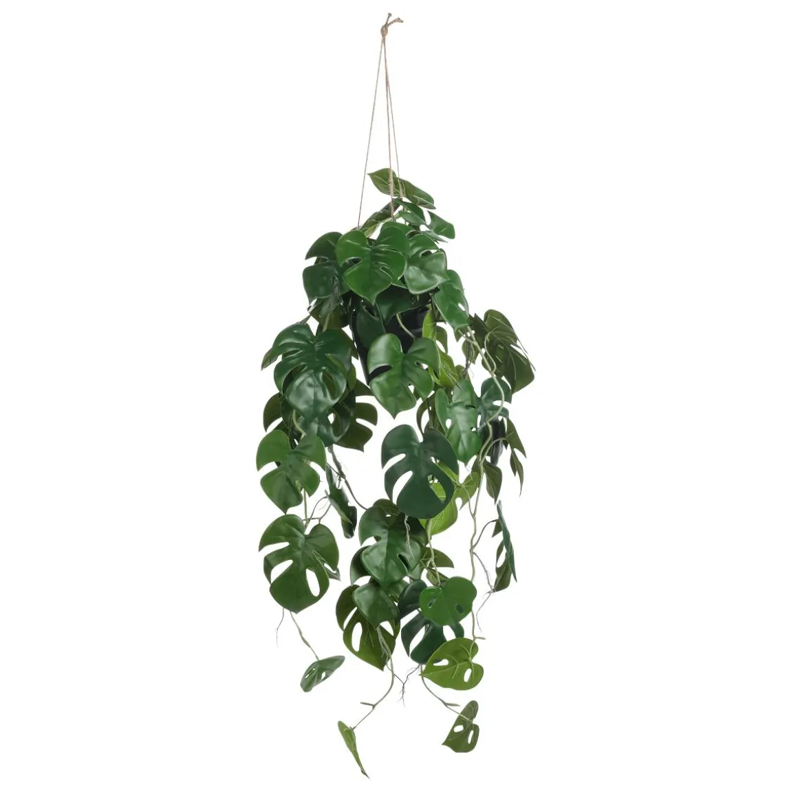 Künstliche Monstera Hängepflanze Im Topf 106 Cm