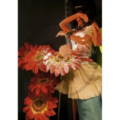 Künstliche Riesen-Gerbera 120 Cm