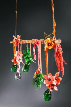 Künstliche Rose Gelb, 60 Cm