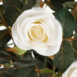 Künstliche Rosenpflanze Im Topf 115 Cm