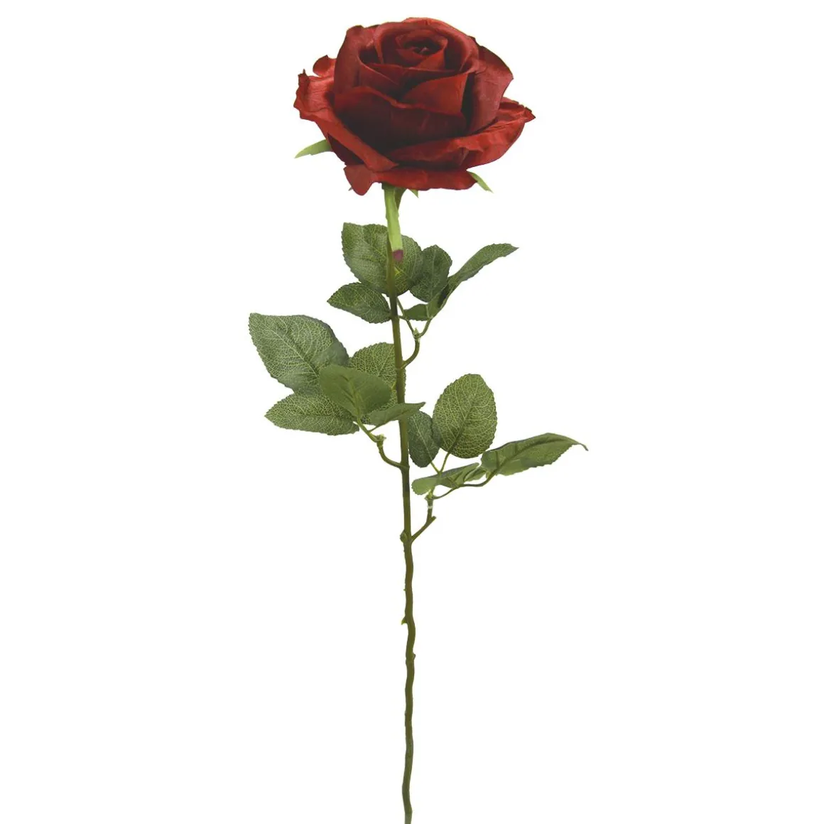 Künstliche Rote Rose, 68 Cm