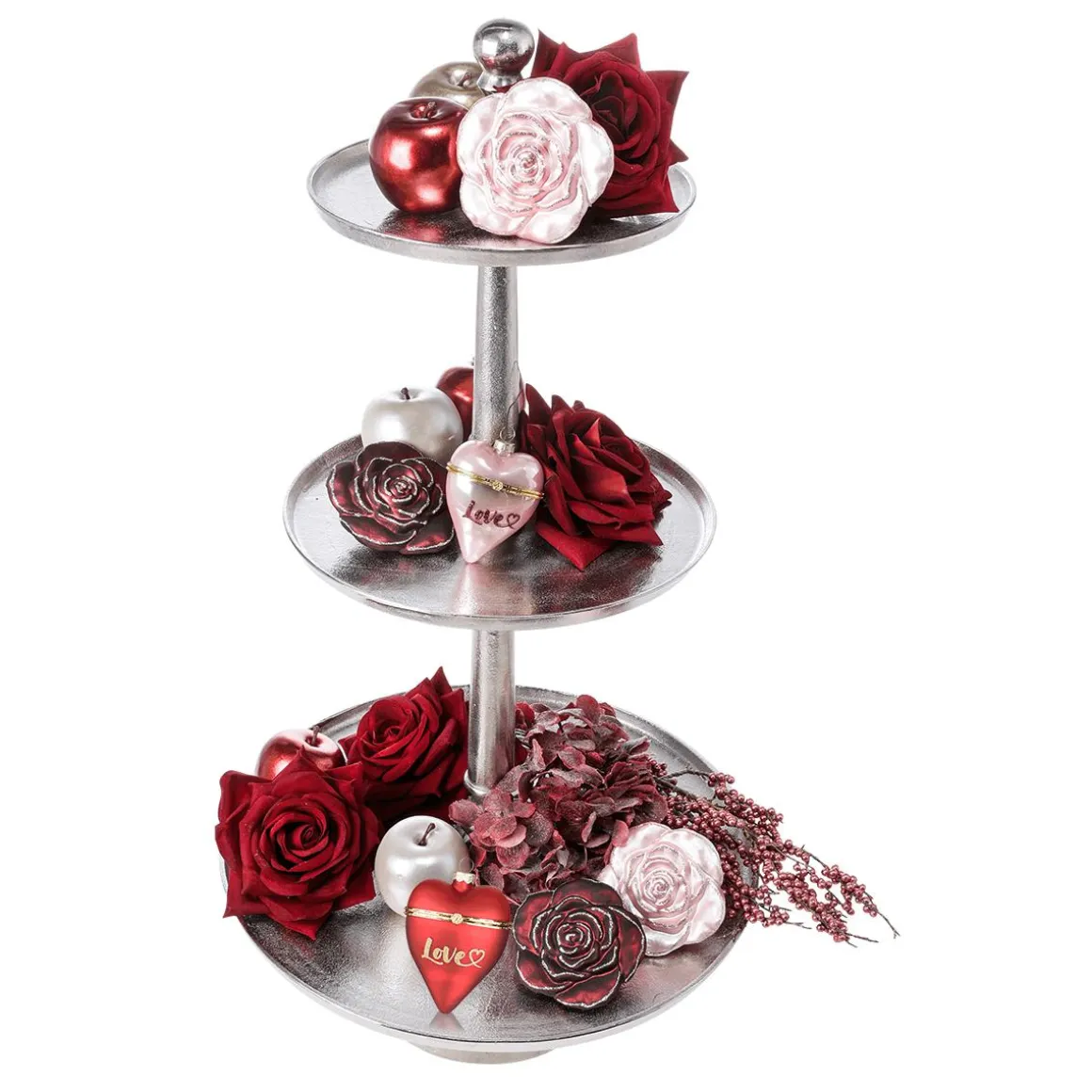 Künstliche Rote Rose, 68 Cm