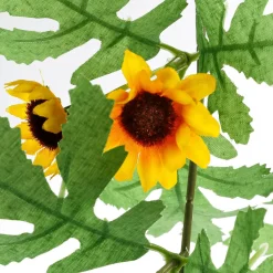 Künstliche Sonnenblumengirlande 125 Cm