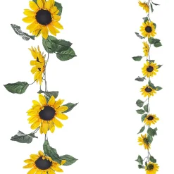 Künstliche Sonnenblumen-Girlande Kunstranke 150 Cm