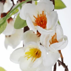 Künstliche Weiße Kirschblüten-Girlande 140 Cm