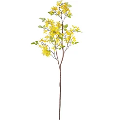 Künstlicher Forsythienzweig Gelb, 95 Cm