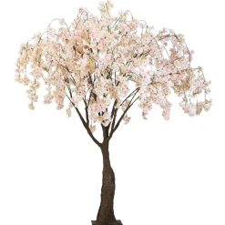 Künstlicher Kirschblüten Baum Weiß - Rosè, 150 Cm