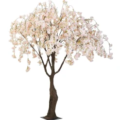 Künstlicher Kirschblüten Baum Weiß - Rosè, 150 Cm