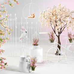 Künstlicher Kirschblüten Baum Weiß - Rosè, 150 Cm