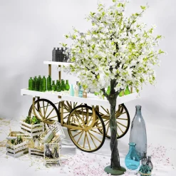 Künstlicher Kirschblüten Baum Weiß, 220 Cm