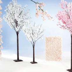 Künstlicher Kirschblüten-Baum, 240 Cm, Weiß