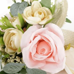 Künstlicher Mini Rosen-Blumenstrauß-Mix 20 Cm