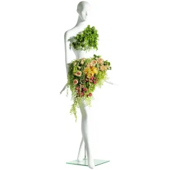 Künstlicher Moosröschen-Zweig, 60 Cm