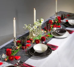 Künstlicher Rosenzweig Rot, 60 Cm