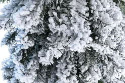 Künstlicher, Schmaler Tannenbaum, Beschneit 180 Cm