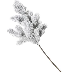 Künstlicher Tannenzweig Beschneit Mit Zapfen