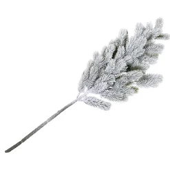 Künstlicher Tannenzweig Beschneit, 110 Cm Lang