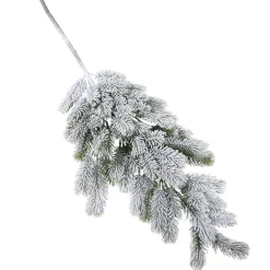Künstlicher Tannenzweig Beschneit, 110 Cm Lang