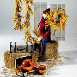 Künstlicher Türkranz Herbst, 63 Cm Ø