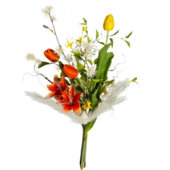 Künstlicher Tulpen-Blumenstrauß-Mix, 75 Cm