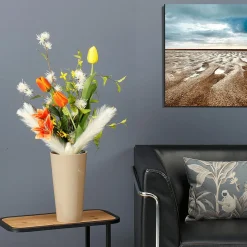 Künstlicher Tulpen-Blumenstrauß-Mix, 75 Cm