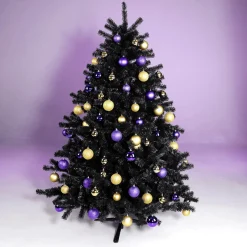 Künstlicher Weihnachtsbaum Aus Schwarzem Luvi, B1