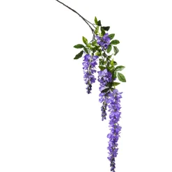 Künstlicher Zweig Wisteria Laburnum, 140 Cm, Lila