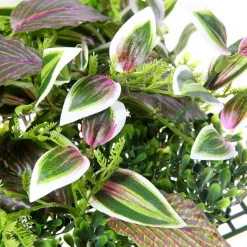 Künstliches Fittonia-Buchs-Paneel 25 X 25 Cm