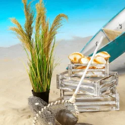 Künstliches Schilfgras Im Topf 110 Cm Hoch