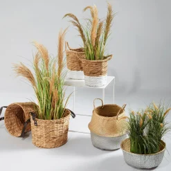 Künstliches Schilfgras Im Topf 110 Cm Hoch