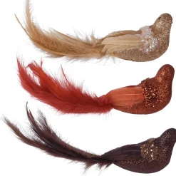 Künstliches Vogel Set Auf Clip 3 Stück