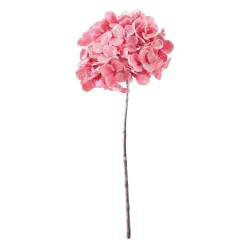 Kunstblume Hortensie Mit Glitzer, 49 Cm