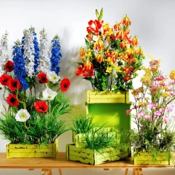 Kunstblume Mimose 84 Cm Gelb