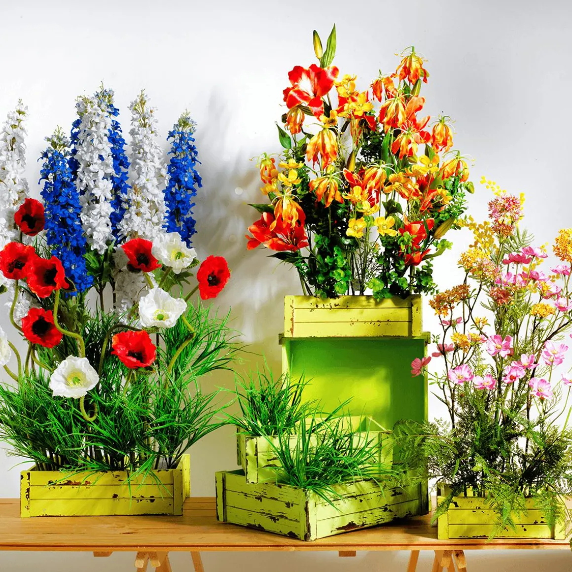 Kunstblume Mimose 84 Cm Gelb