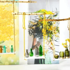 Kunstblume Mimose 84 Cm Gelb