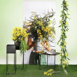 Kunstblume Mimose 84 Cm Gelb