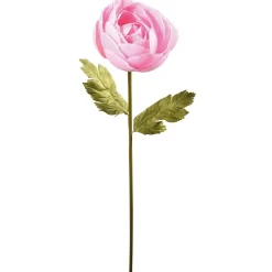 Kunstblume Ranunkel Rosa, 105 Cm