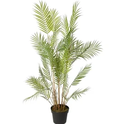 Kunstpalme Areca Im Topf, 120 Cm