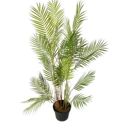 Kunstpalme Areca Im Topf, 120 Cm
